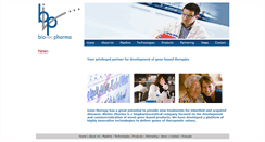 Desktop Screenshot of biovecpharma.com